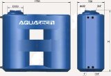 Бак Aquatech для воды пластиковый Combi W-2000 В (синий) с поплавком