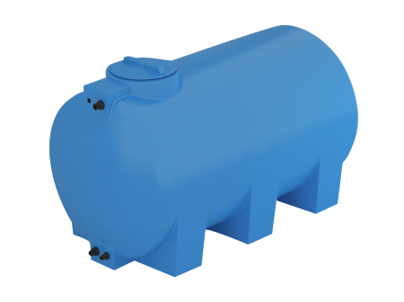 Бак Aquatech для воды пластиковый АТН-1500 (синий) с поплавком 1620х1120х1200 
