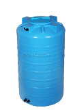 Бак Aquatech для воды пластиковый ATV-500 (синий) с поплавком Н=1300, D=740