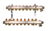 Комплект коллекторов  SSM-9 с кронштейнами для 9 контуров