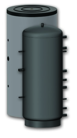 Буферная ёмкость SUNSYSTEM PR2 300 с двумя теплообменниками 